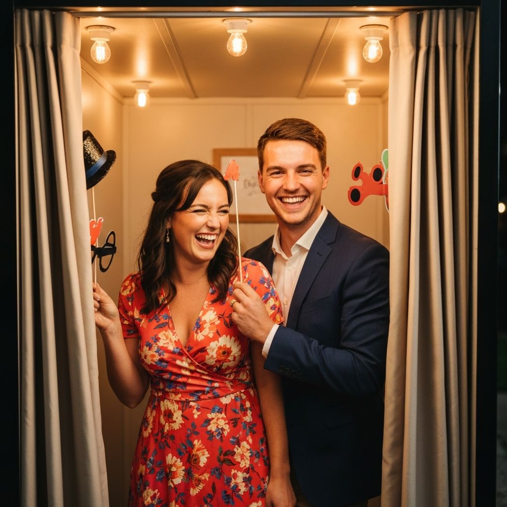 The One Enclosed Booth - photo booth rental Raleigh NC